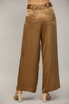 Fate Pleated Wide Leg Pants With Belt