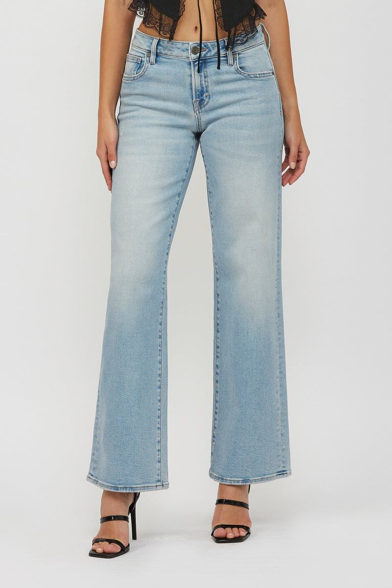 Hidden Low Rise Dad Jeans