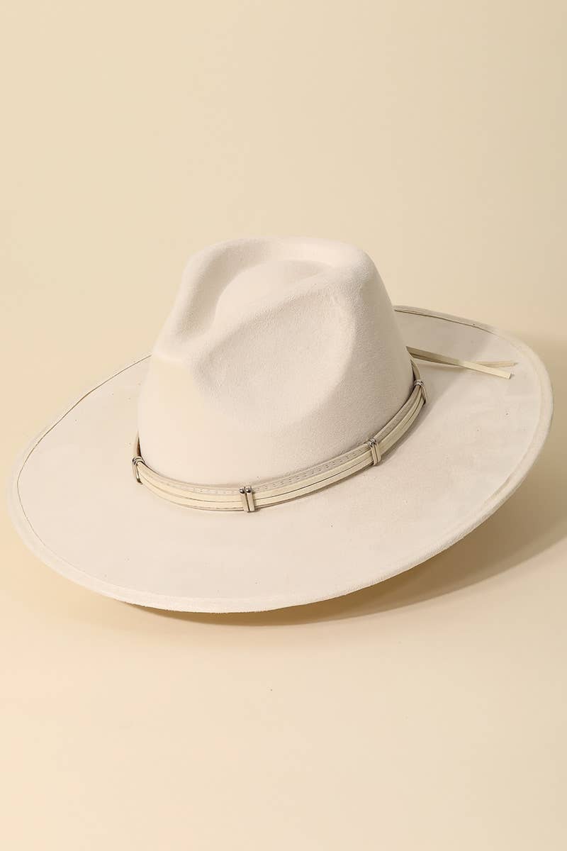 Wide Brim Fedora Fashion Hat